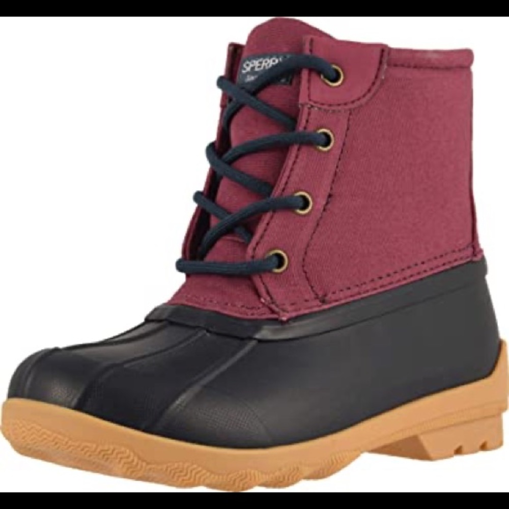 Sperry kids/girls port boots size 3m